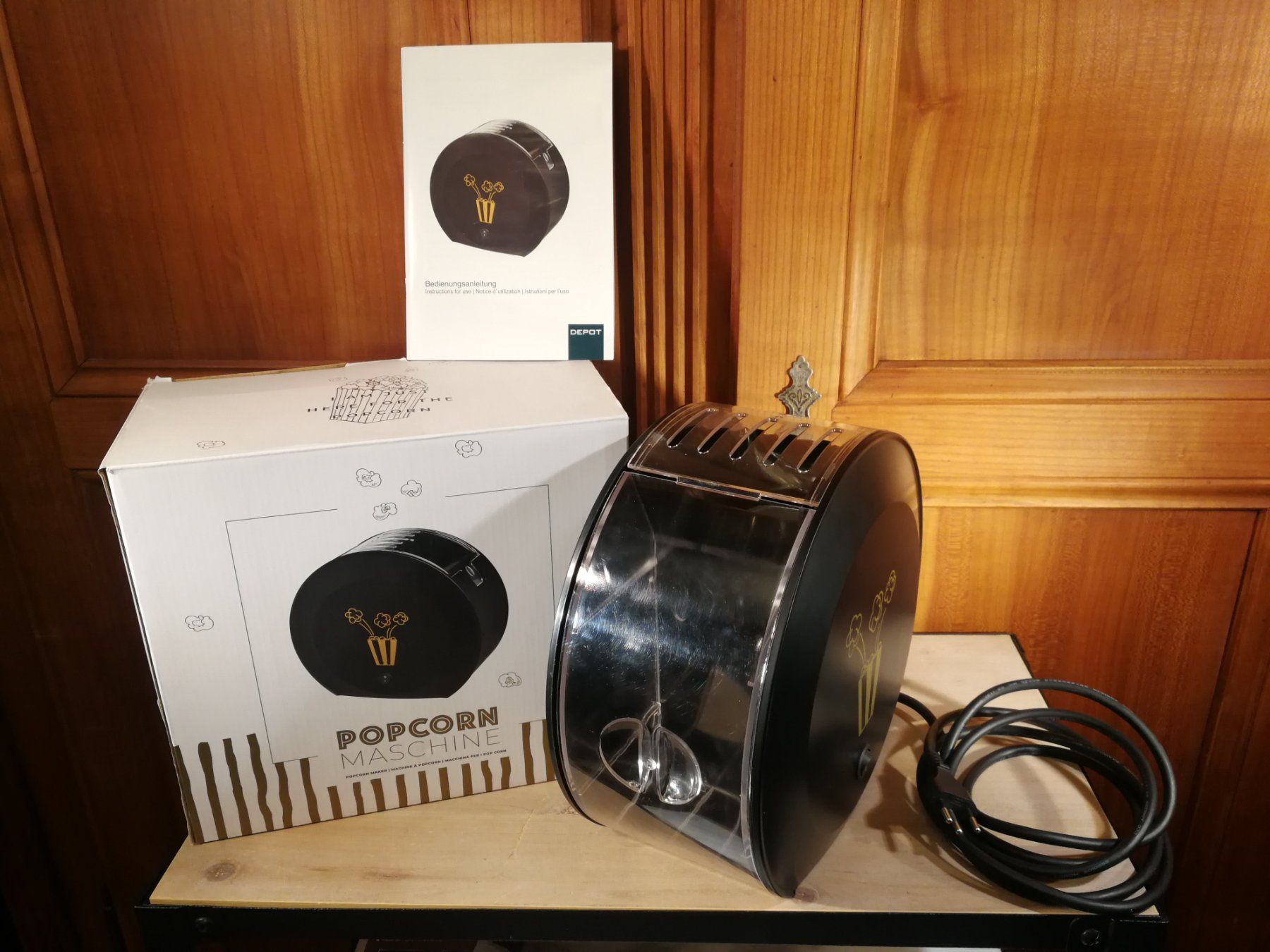 Elettrodomestici da cucina: Popcorn Maschine ungebraucht – Nuovo e nell'imballaggio originale da Wagenhausen venduto da Simbad