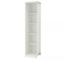 PAX corner unit with 4 shelves - 236x58x53 cm