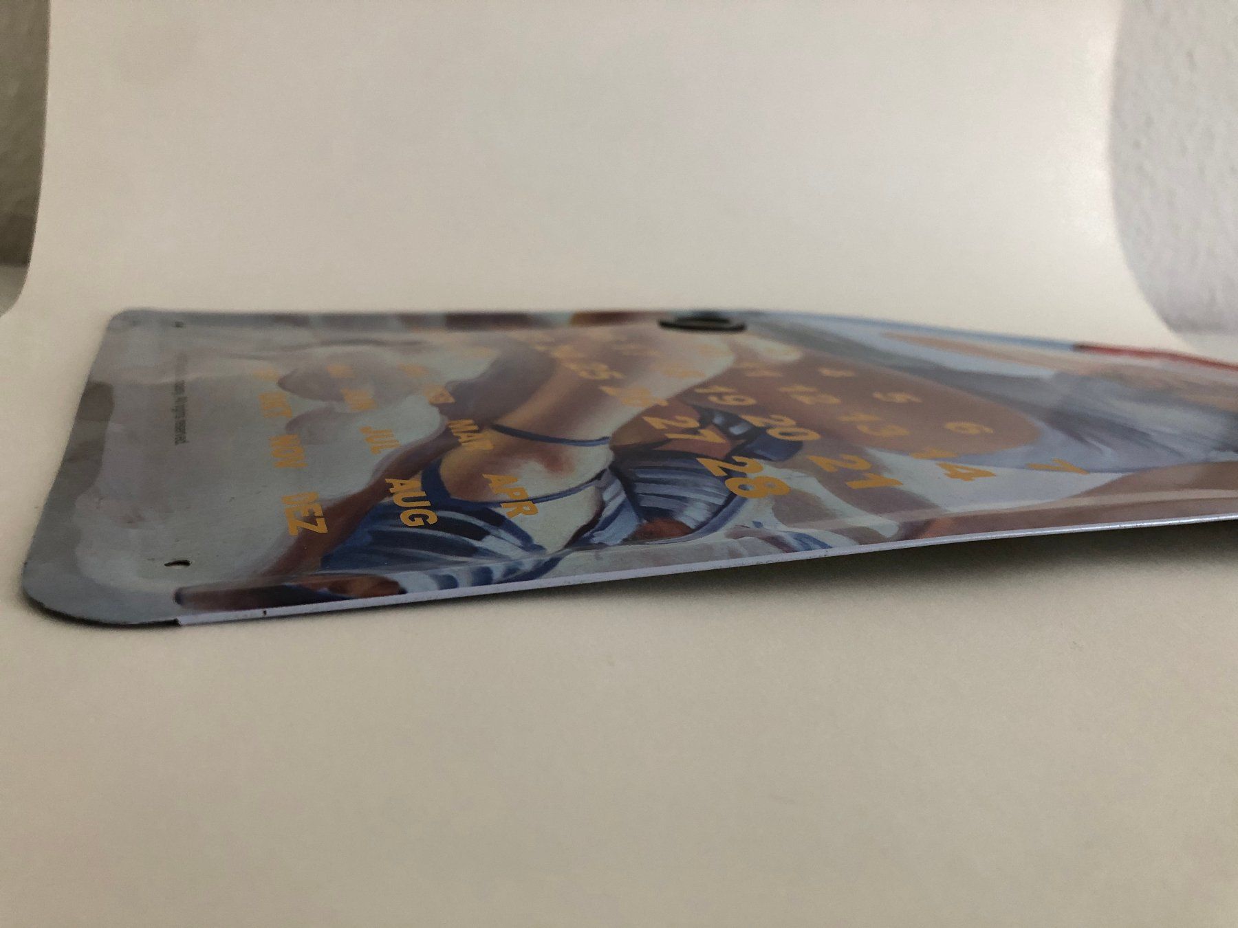 Coca-Cola Calendari: Blechkalender magnetisch – Usato da Basel venduto da Blumi_13 2