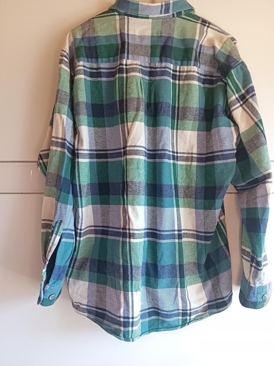 Camicie: Flanellhemd Langarm kariert Grösse L – Usato da Salez venduto da Robe12 1