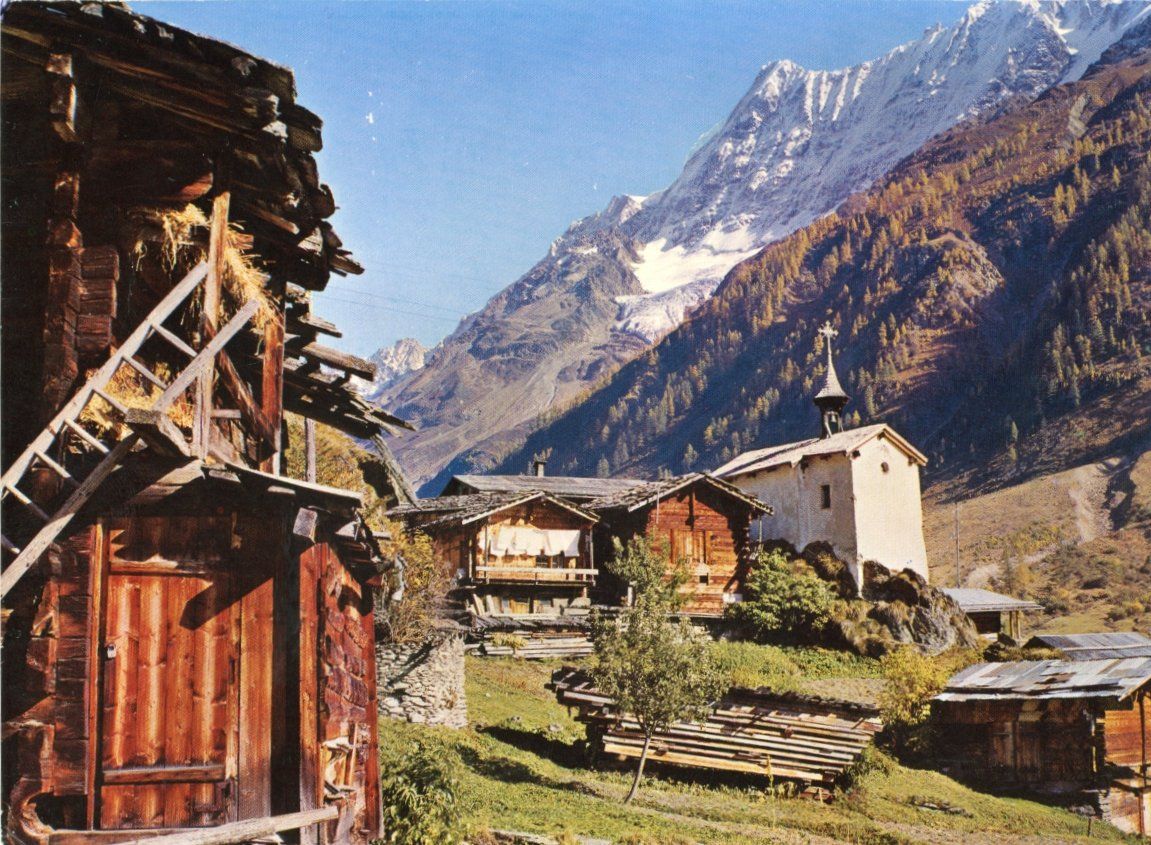 Cartoline postali: Eisten  VS  im Lötschental   -   5  diverse Karten – Usato da Brig venduto da Valcards54 4