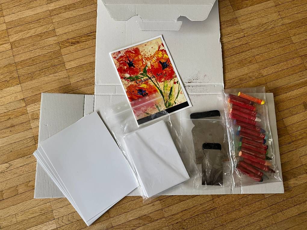 Kit bricolage: Enkaustik Set von Gonis – Usato da Zürich venduto da ssimi
