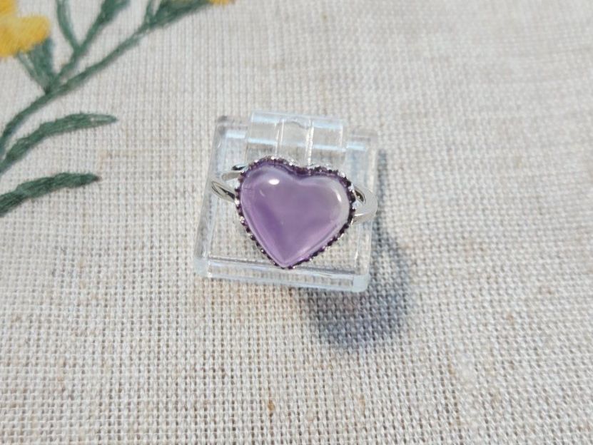 Anelli: NEW - S925 Amethyst Ring (Adjustable) – Nuovo (secondo la descrizione) da Zürich venduto da cin_wcf6