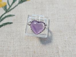 NEW - S925 Amethyst Ring (Adjustable)