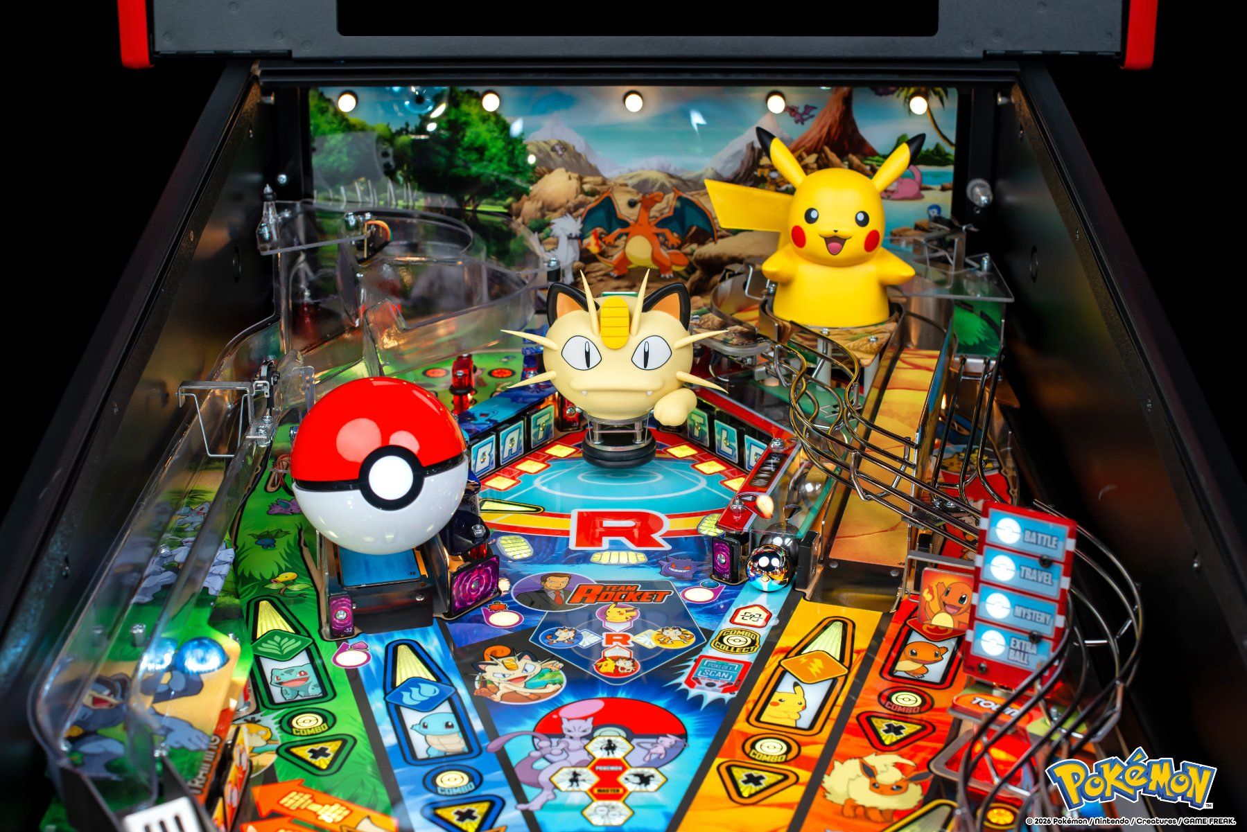 Stern Pinball Flipper: Pokemon Premium - Flipper - Pinball - Flipperkasten – Nuovo e nell'imballaggio originale da Wettingen venduto da extraball 5