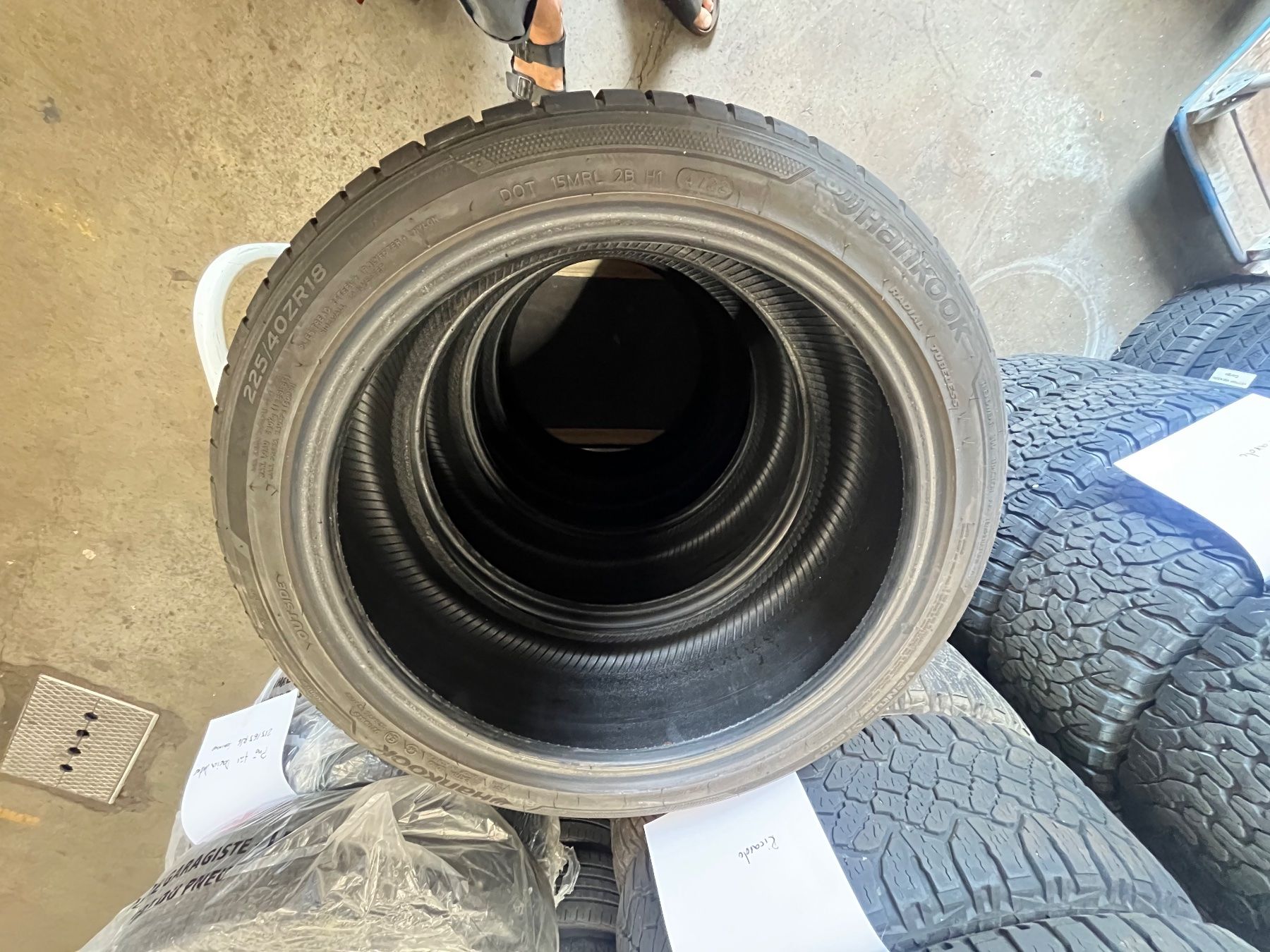 Hankook Pneus & Roues: Hankook 225/40R18 – D'occasion à Sutz par oli838 2