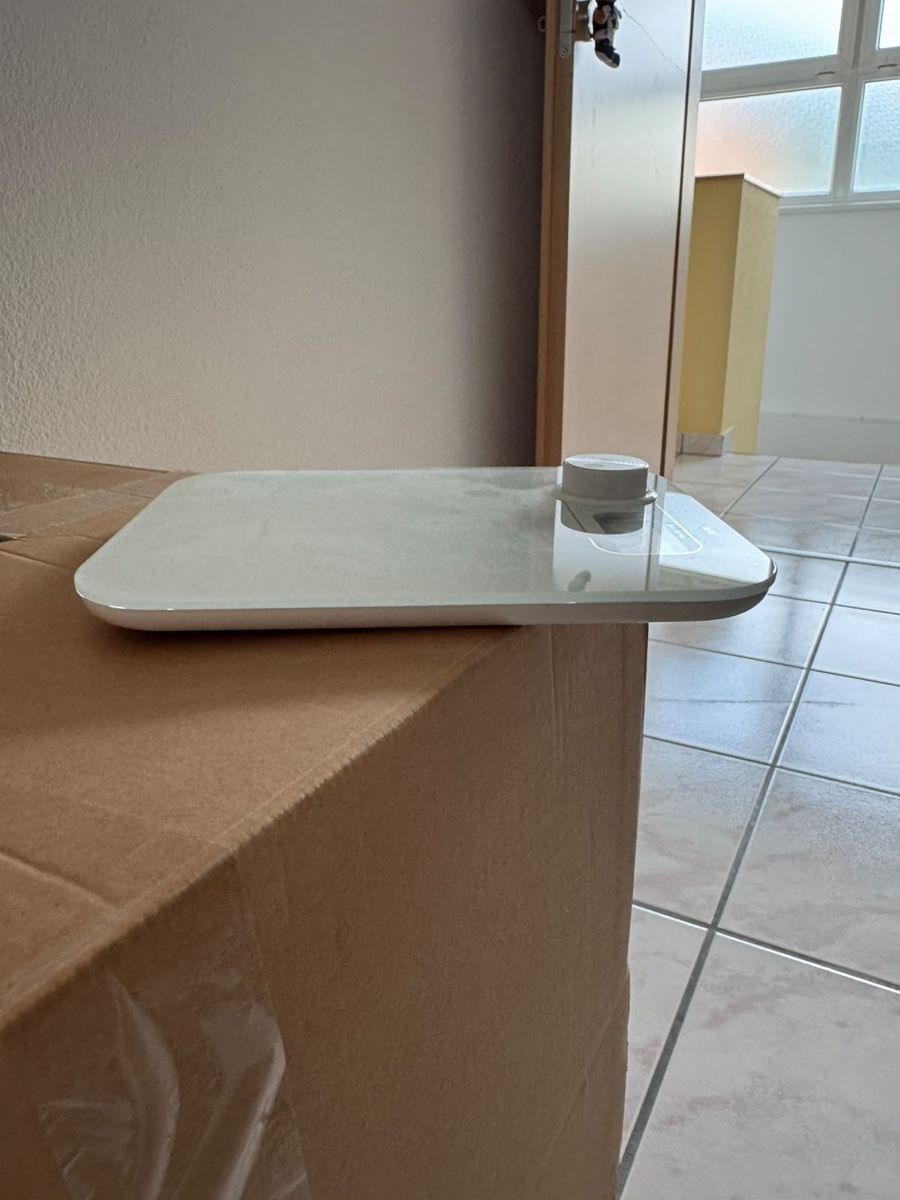 Bilance da cucina: Weiße digitale Küchenwaage mit eigener Stromversorgung – Usato da Sementina venduto da RiccardoCo 1