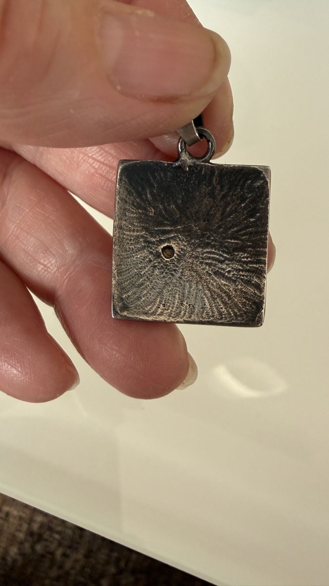 Pendentifs: Geometrischer Silberanhänger – Neuf avec emballage d'origine à Ebikon par Leonidas2 2