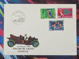 CL28 Enveloppe + Timbre Suisse 1966