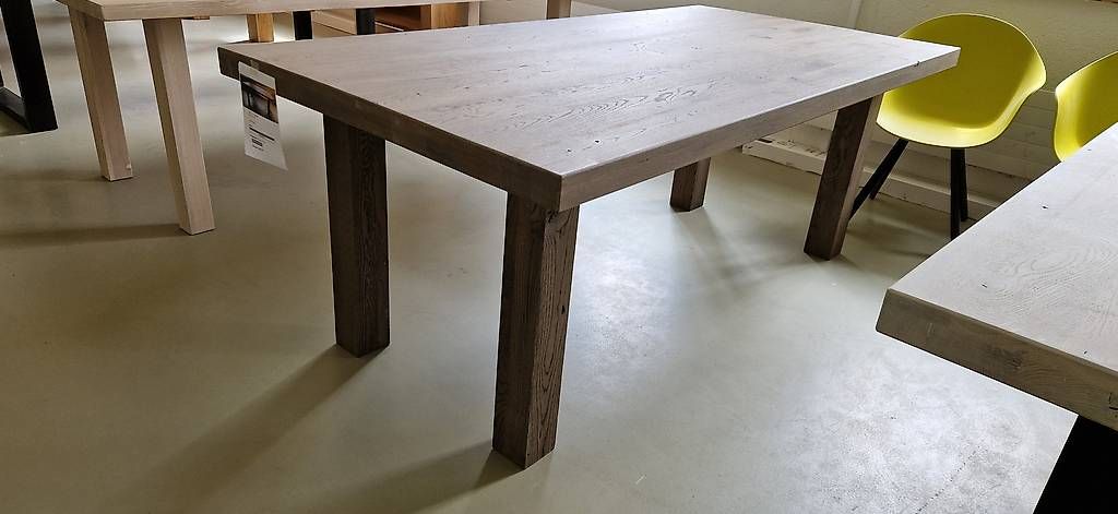 Tische: Tisch neu Eiche massivholz 200x100cm – Neu und originalverpackt aus Lützelflüh-Goldb von Rampenverkauf_72_
