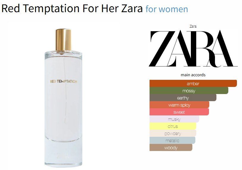 Zara Profumi & Eau de Toilette: Zara Red Temptation For Her - 2ml - Tester/Sample – Nuovo (secondo la descrizione) da Bellinzona venduto da francescouv 2
