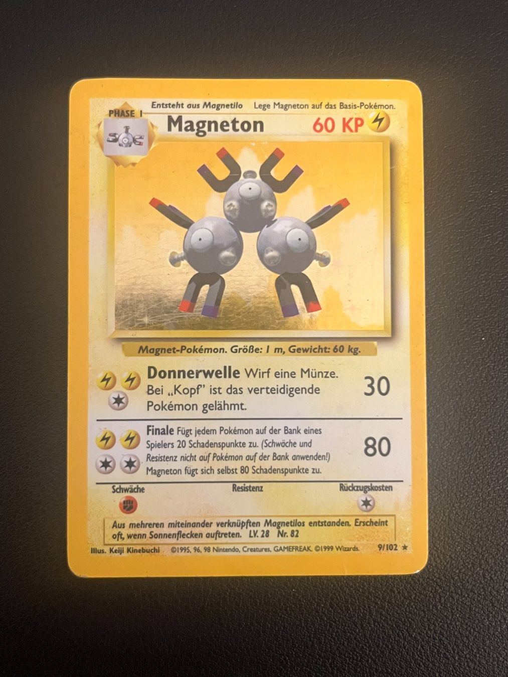 Pokémon Sammelbilder & Trading cards: Pokemon Magneton Holo – Gebraucht aus Zollikerberg von Guido175