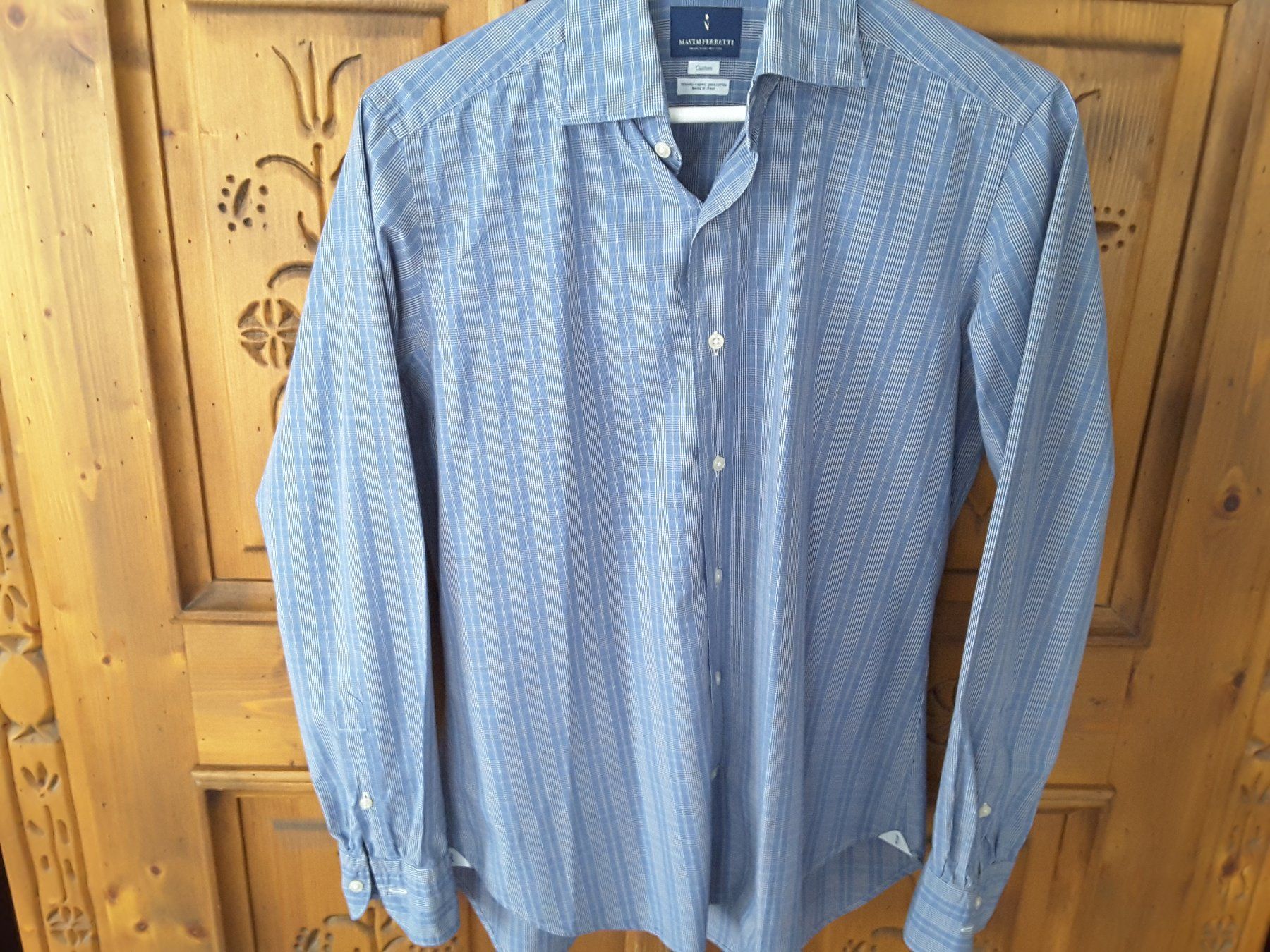 Camicie, T-shirt & Polo: Herren Langarm-hemd Gr.M – Usato da Boppelsen venduto da tigimohrli