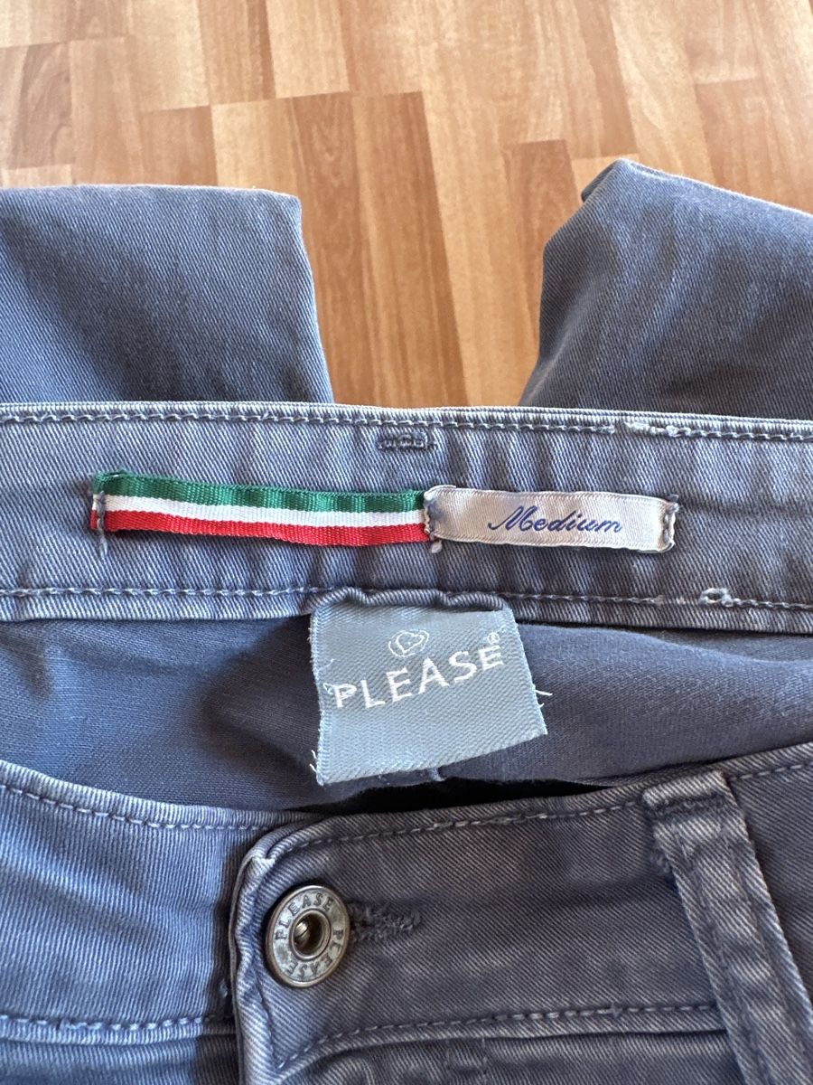 Please Jeans Jeans: Please Jeans Gr. M, Grau, einf. Bundweite 37 cm – Usato da St. Gallen venduto da mai_2lcj 2
