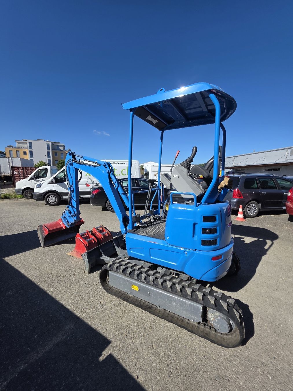 Takeuchi Escavatori: Takeuchi TB217R Kompaktbagger, Neuwertig – Usato da Lengwil venduto da x-rent 1