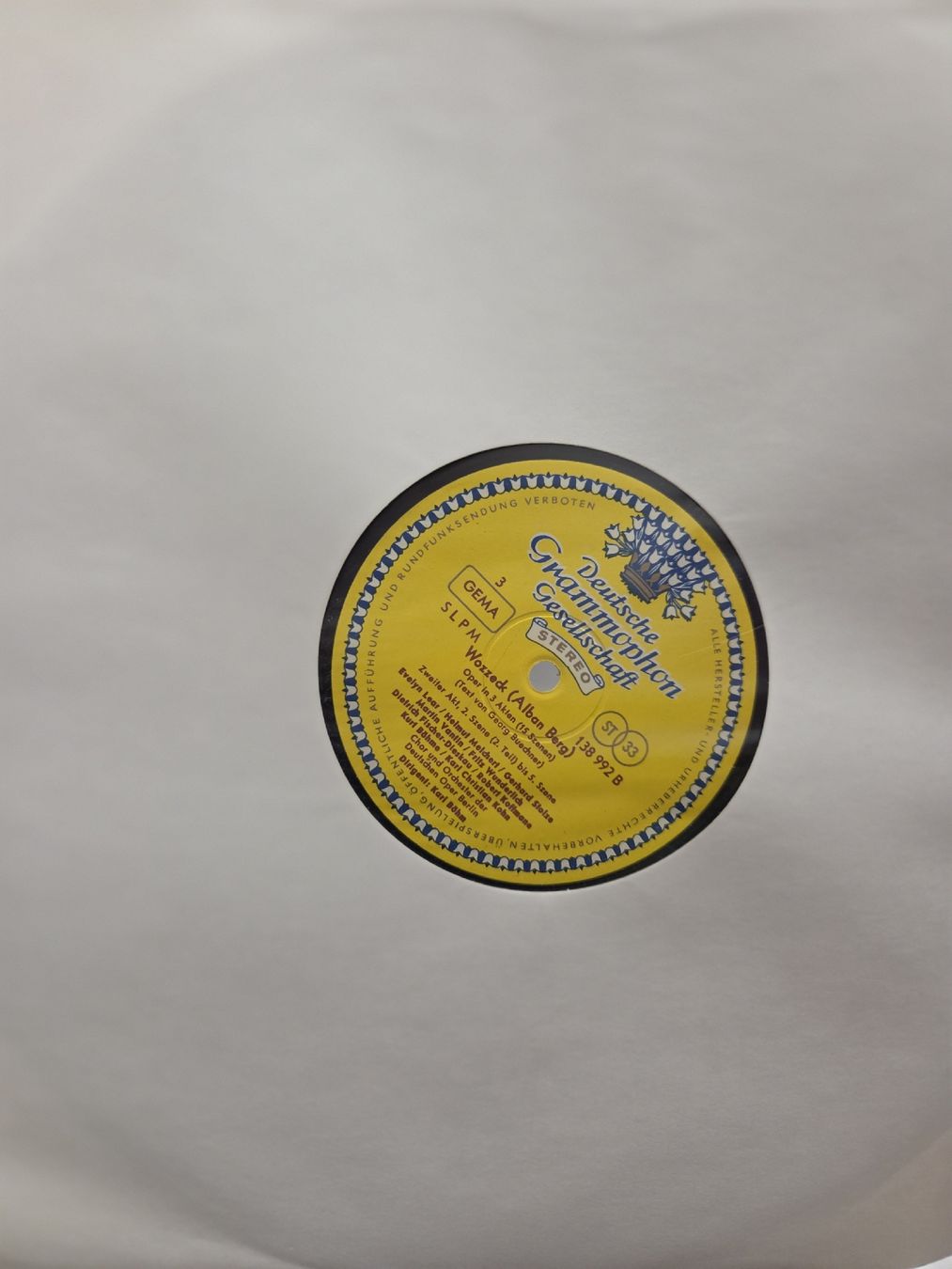 Dischi in vinile: Alban Berg - Wozzeck - Schallplatte – Usato da Jegenstorf venduto da AloeVera19 5