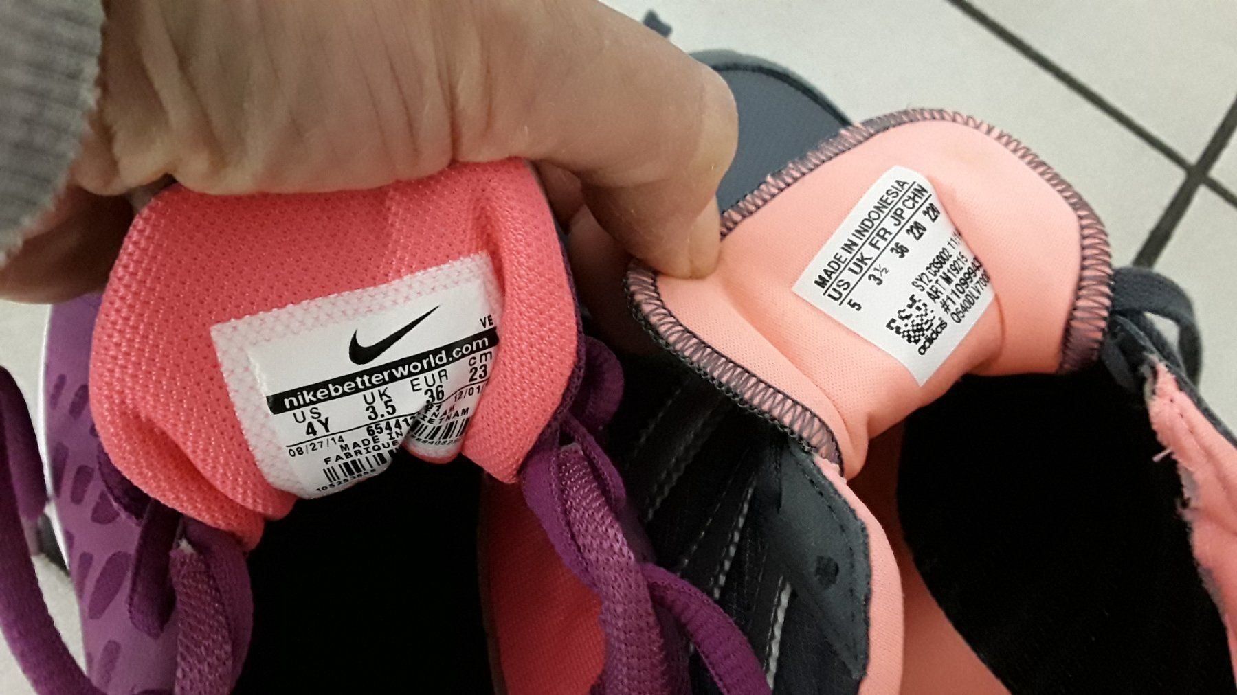Scarpe da donna: Neu nike oder adidas turnschuhe gr 36 – Nuovo e nell'imballaggio originale da Dagmersellen venduto da L.Ga. 1