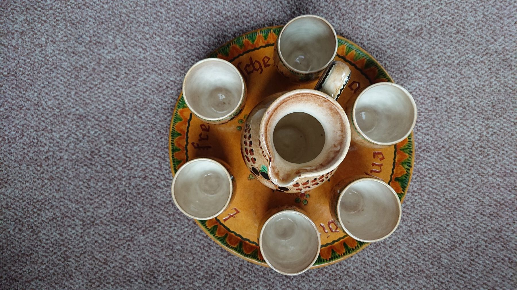 Caraffe: Krug mit Becher und Tablet – Usato da Ueberstorf venduto da JJ_Longo 3