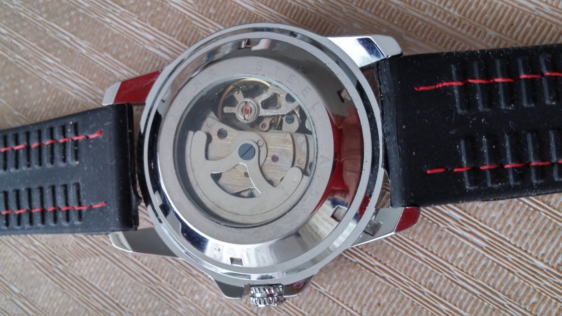Orologi: DESIGN Skeleton Automatik Herrenuhr – Usato da Zürich venduto da sendbad 3