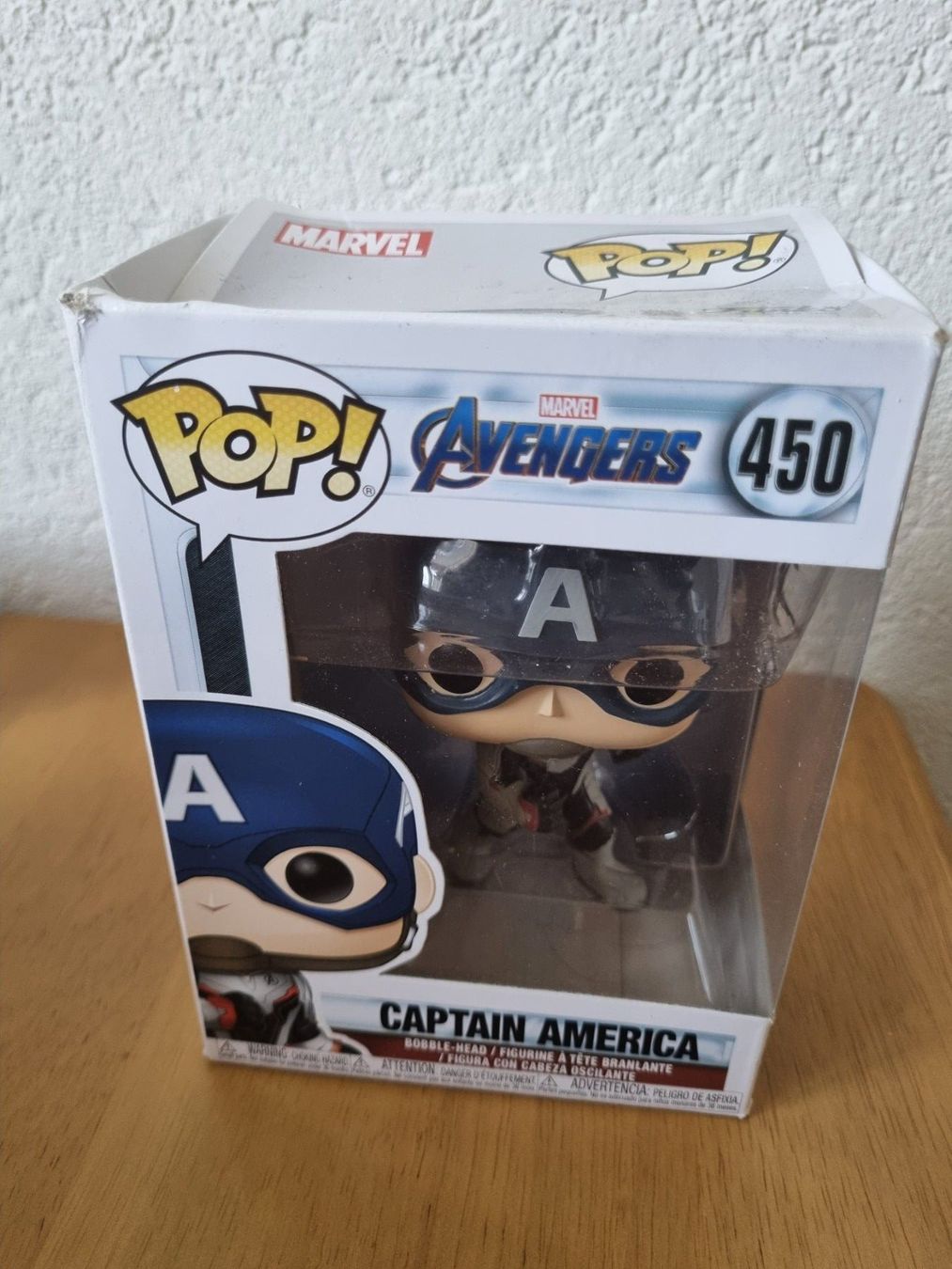 Funko Statuette: FUNKO POP CAPTAIN AMERICA 450 – Nuovo (secondo la descrizione) da St. Stephan venduto da dan_6tbz