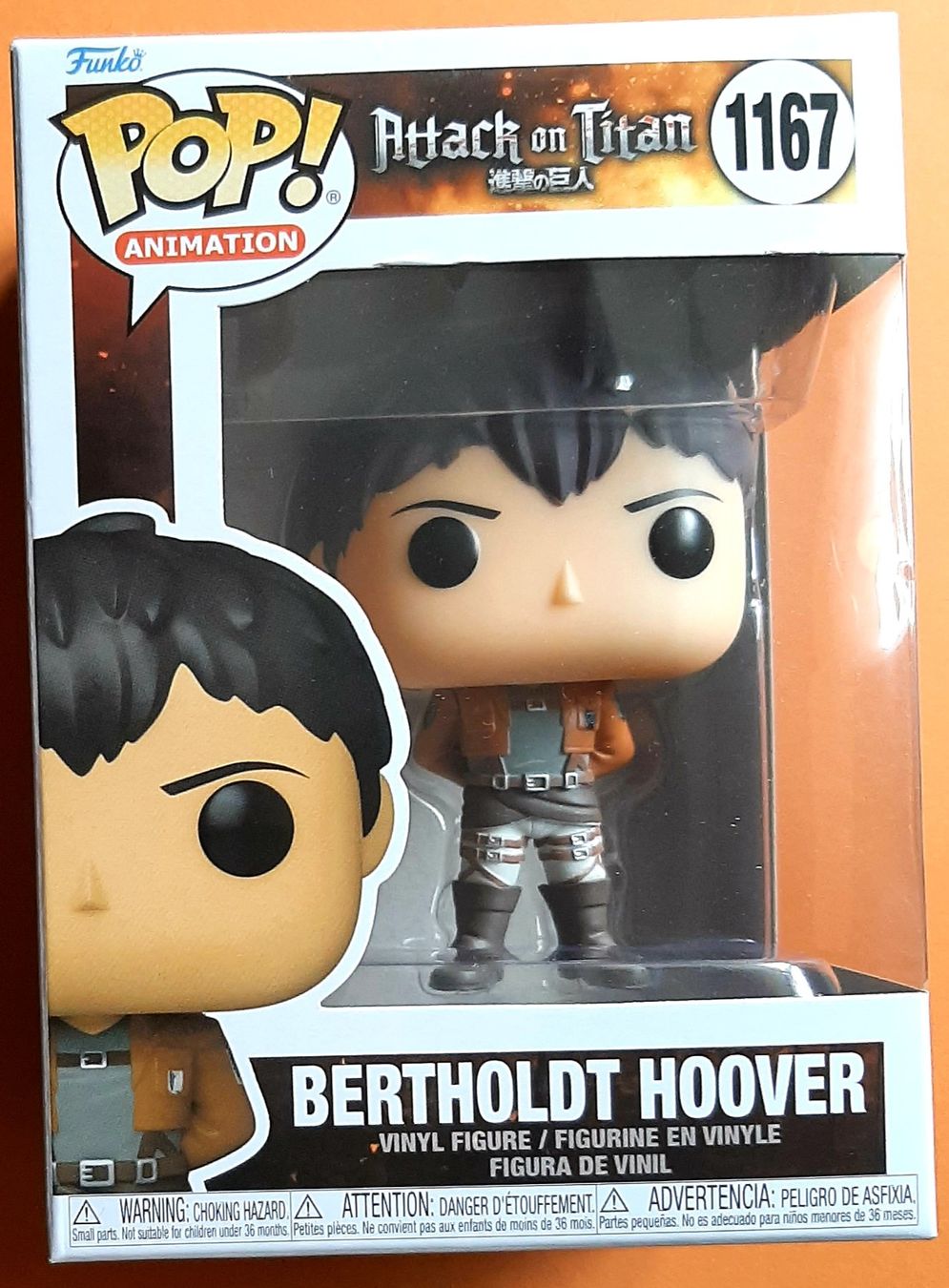 Funko Statuette: Funko Pop Attack On Titan  Bertholdt Hoover – Nuovo e nell'imballaggio originale da Montet (Glâne) venduto da KOADA