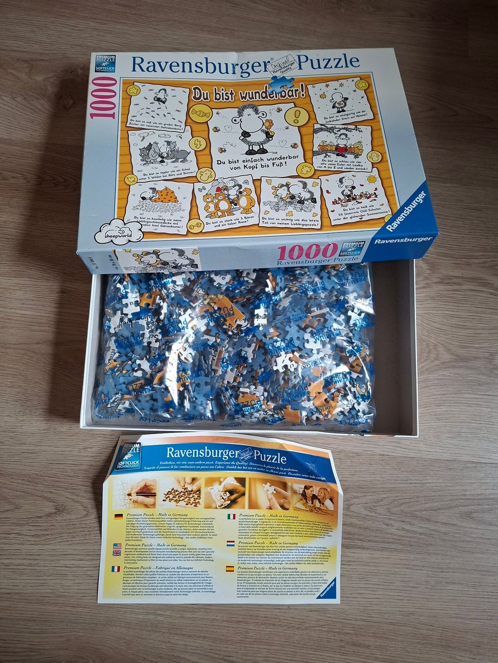 Ravensburger Puzzle: Sheepworld Puzzle 1000 Teile – Nuovo e nell'imballaggio originale da Oberwil/Dägerlen venduto da Dominique1606