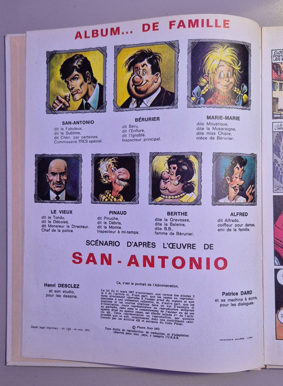 Fumetti: San-Antonio en Écosse - tome 2 - EO 1972 TBE – Usato da Grand-Lancy venduto da loi_599y 2