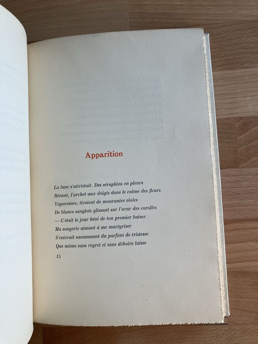 Libri: S. MALLARMÉ - Les Poésies – Usato da Lausanne venduto da Willandco 9
