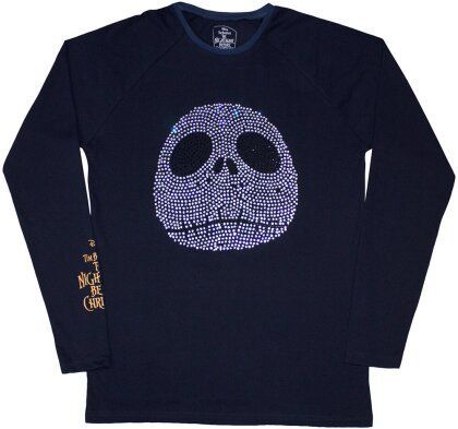 The Nightmare Before Christmas Long Sleeve M Glitzersteine