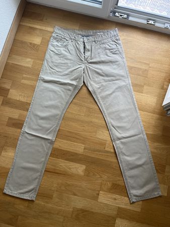 edc Herren Hose, Beige, Slim Fit, Grösse 34/34