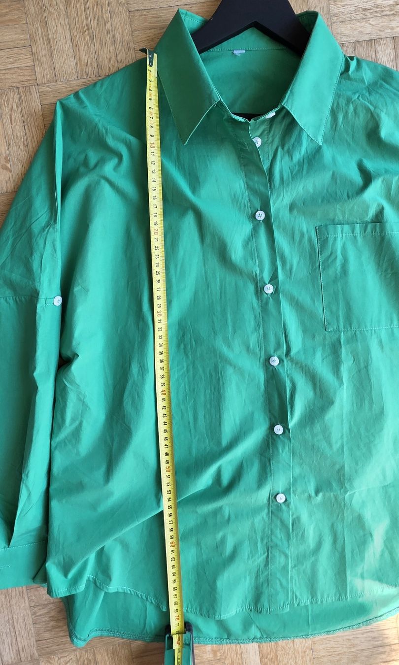 Camicette: Chemise /blouse verte taille XL – Usato da Yverdon-les-Bains venduto da van_dq65 3