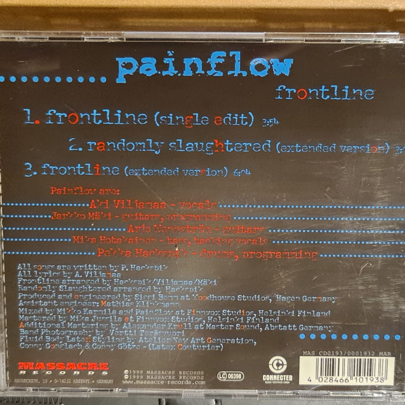 CD: Painflow "Frontline" CD (Neuwertig) – Usato da Dintikon venduto da Vexi 1