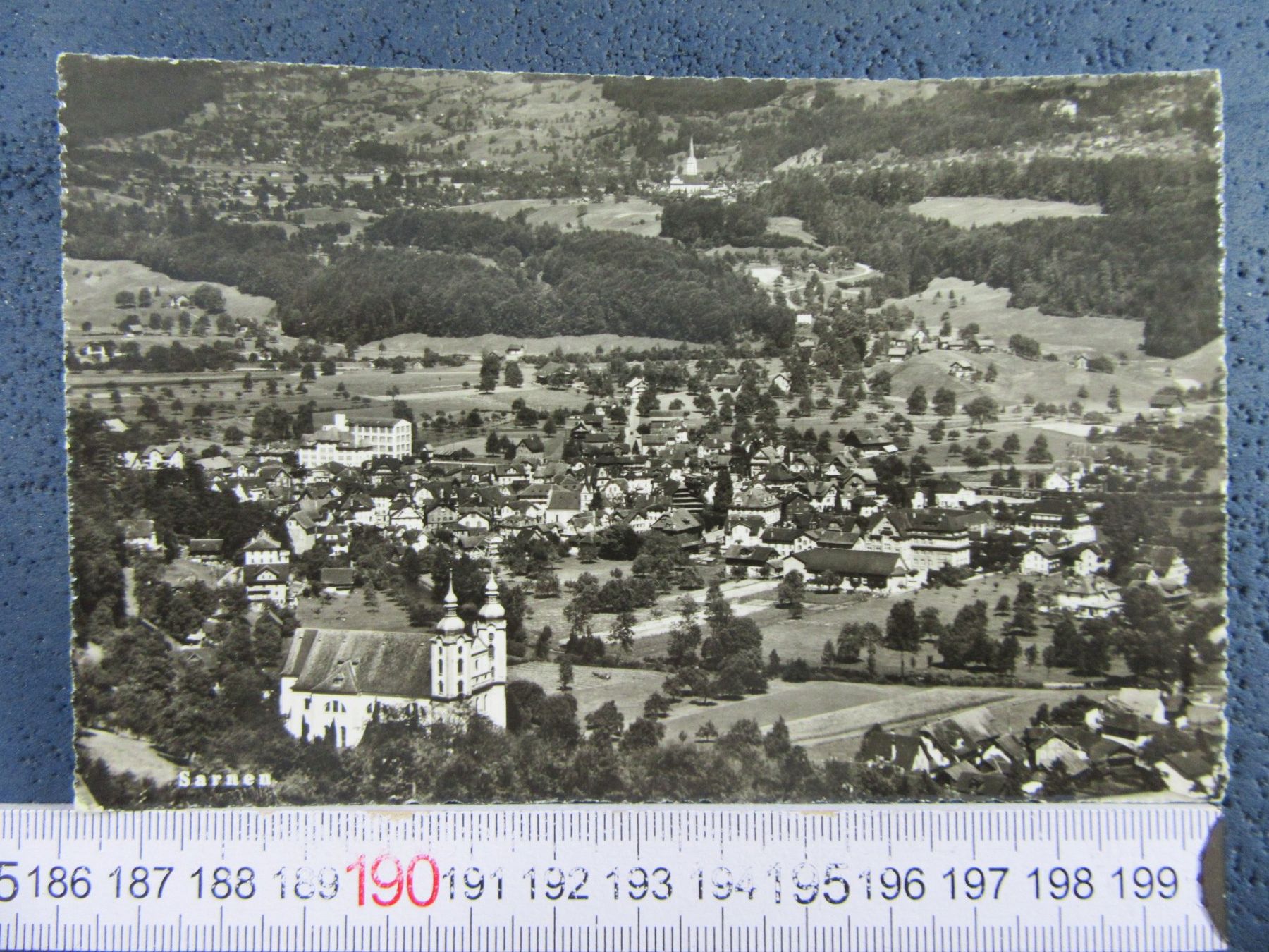 Cartoline postali: SARNEN 1916 LUFTBILD AK ONW – Usato da Ettingen venduto da Hausi4711