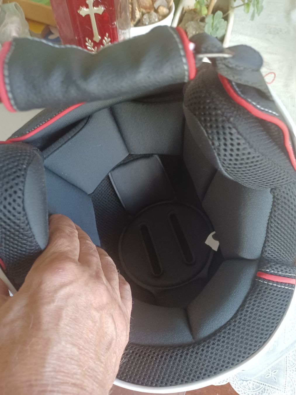 Casques & visières: Helm Weiß  – Neuf (Voir description) à Vaduz par rodrigos1 1