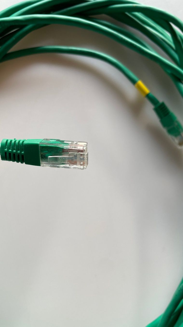 Kabel: Netzwerkkabel 7,5m grün – Gebraucht aus Glattfelden von cybermaxx 1