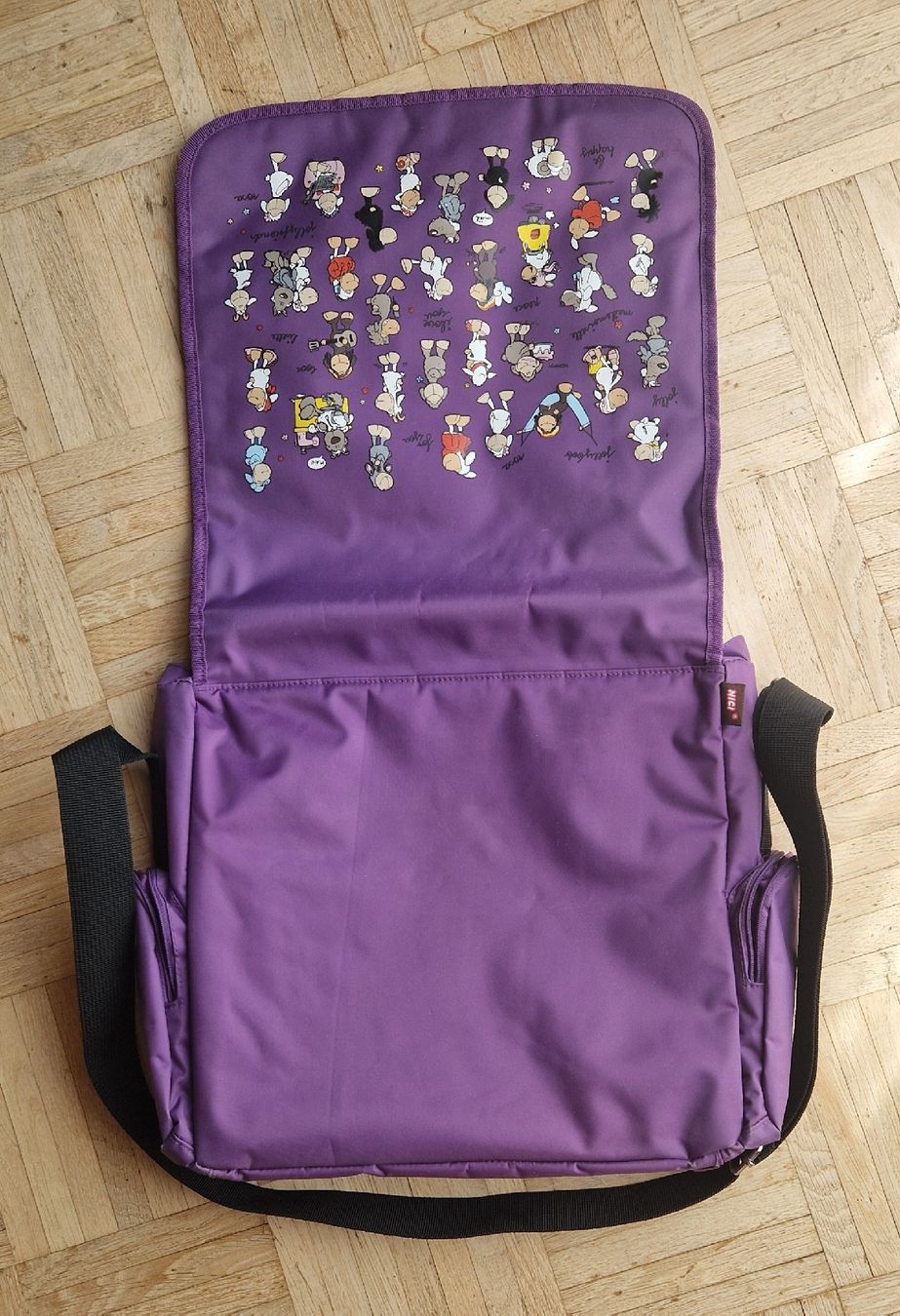 Nici Borse & Zaini: Nici Tasche violett – Usato da Klosters Dorf venduto da sel_p9wx 4
