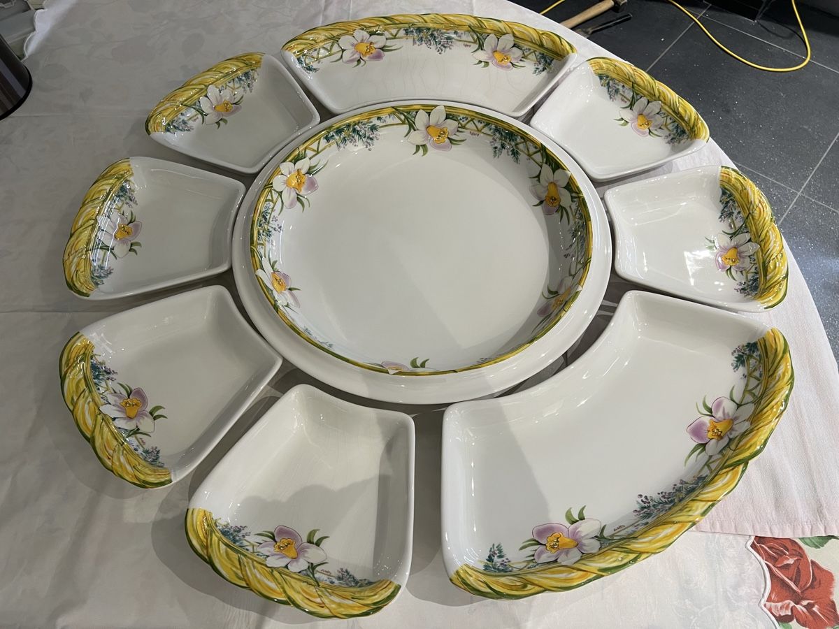 Set di piatti: Antipasto Tiffany – Nuovo (secondo la descrizione) da Cureglia venduto da dan_q2h6 2