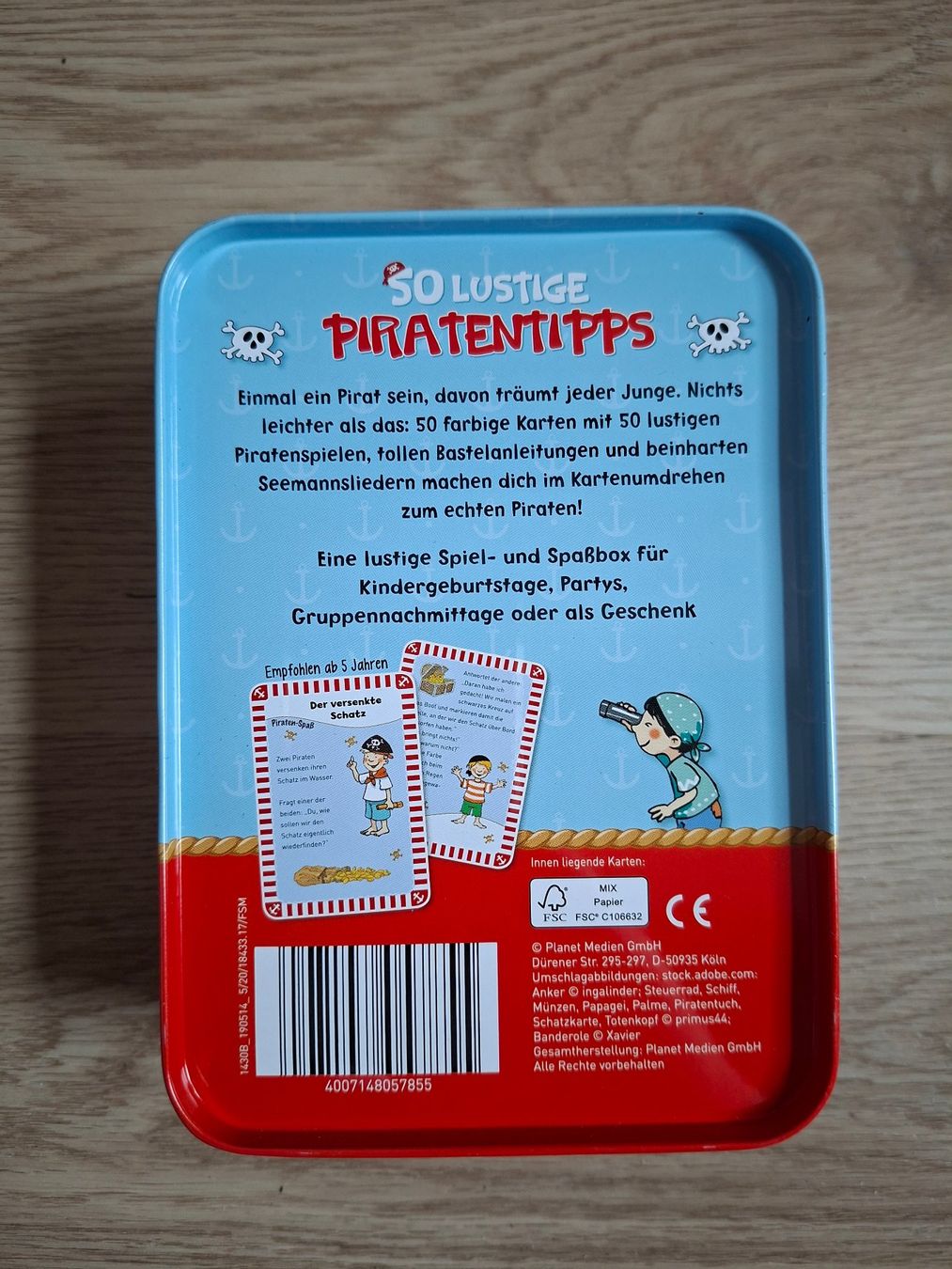 Giochi: Box 'So lustige Piratentipps' – Nuovo (secondo la descrizione) da Oberwil/Dägerlen venduto da Dominique1606 1