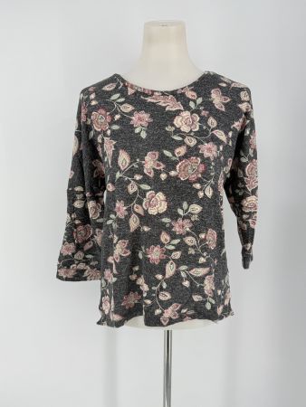 Pullover Gr. M mit Blumenmuster von Broadway