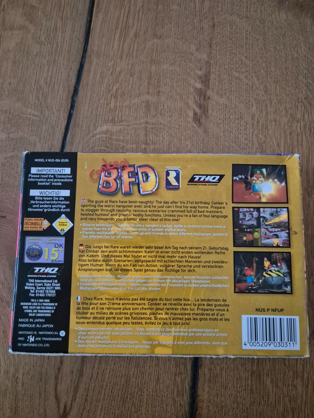 Nintendo Spiele: Conker's Bad Fur Day / OVP / N64 – Gebraucht aus Pratteln von RETRO1989 1