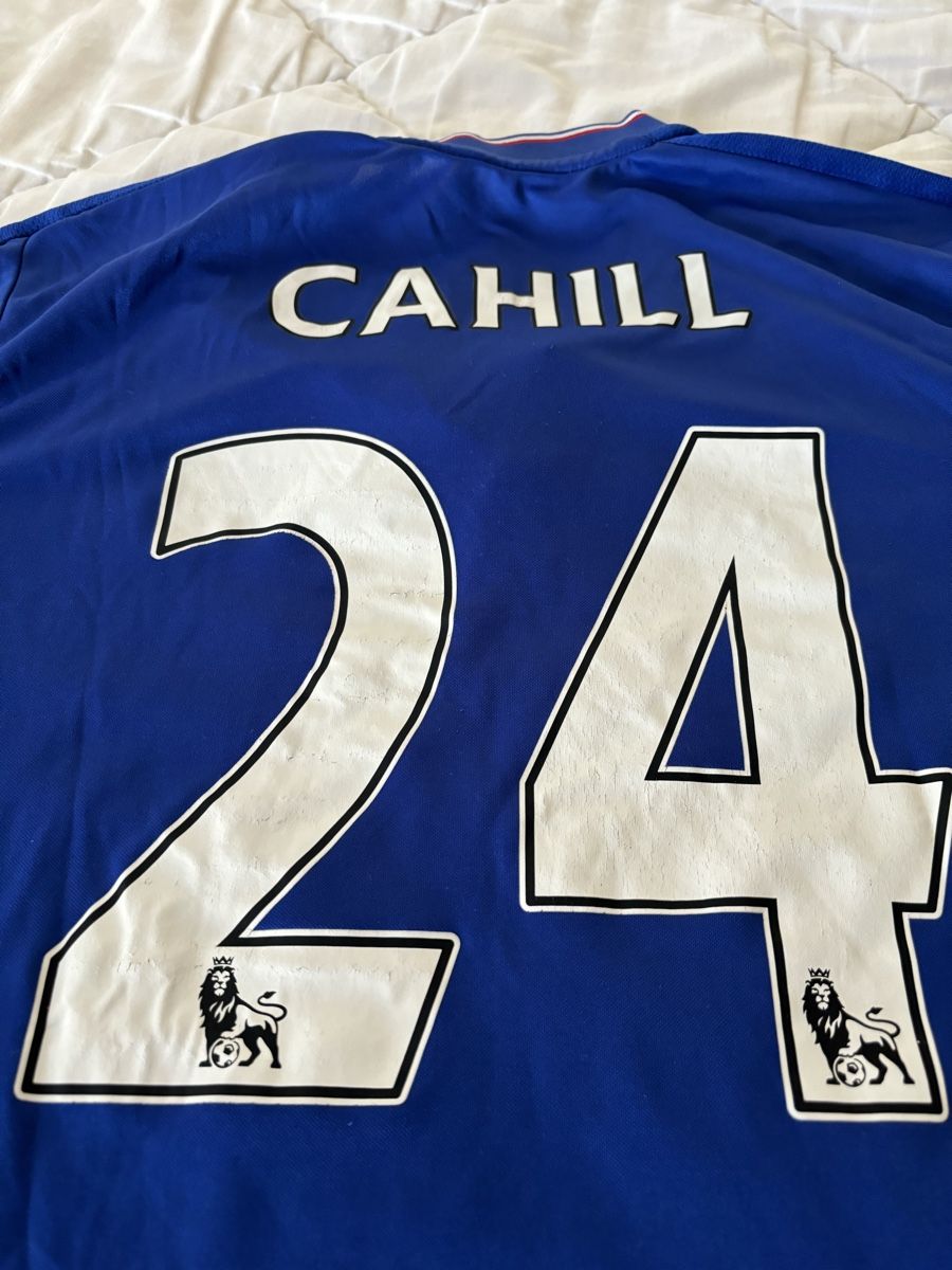 Adidas Canottiere & Pantaloni: Chelsea n24 Cahill maillot – Usato da Le Grand-Saconnex venduto da focamix 4