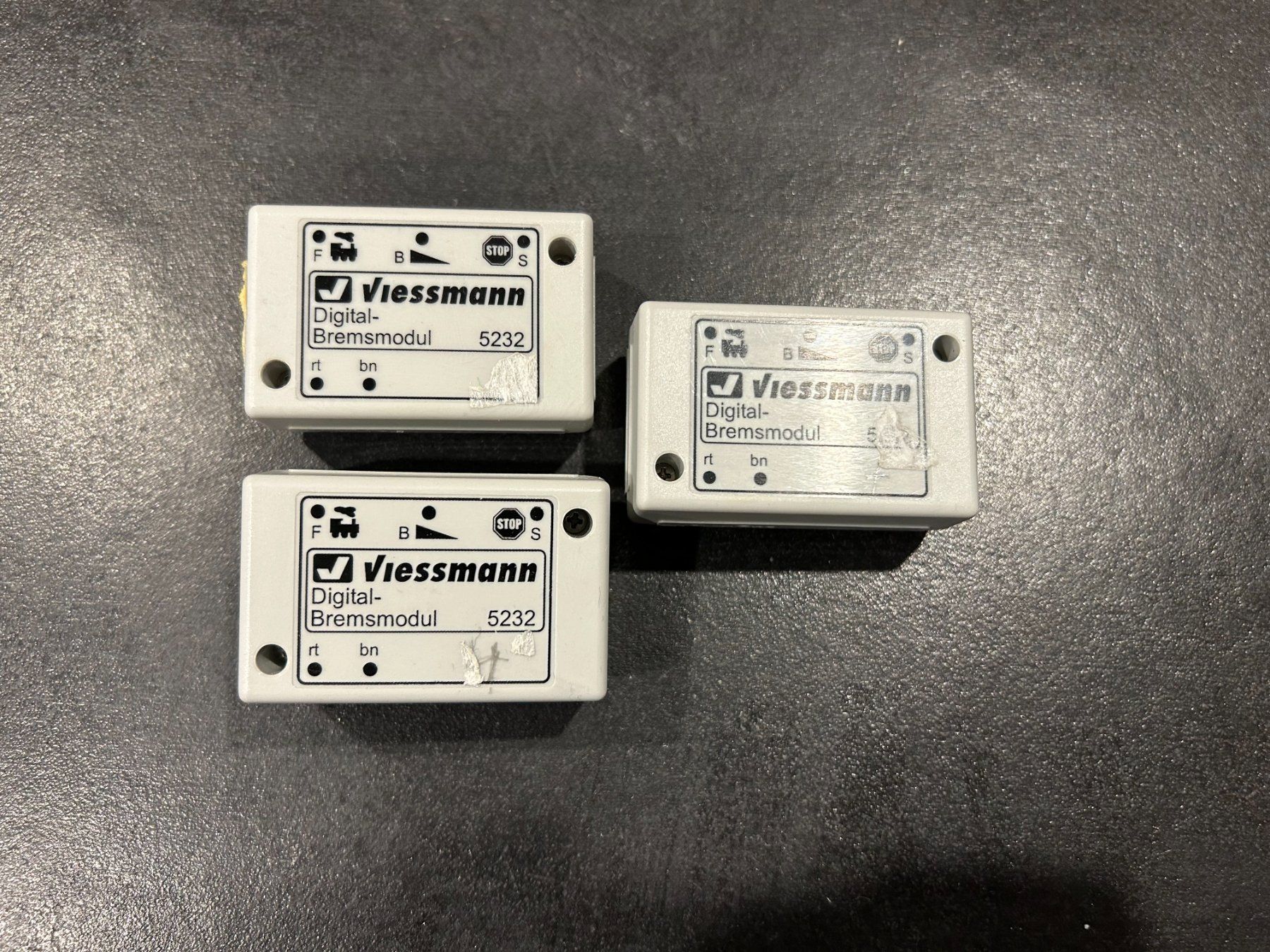 Viessmann Trains électriques: Viessman 5232 modules de freinage / Bremsmodul set2 – D'occasion à Villeret par