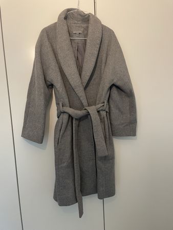 Wollmantel COS Grau, Damen Gr. 36