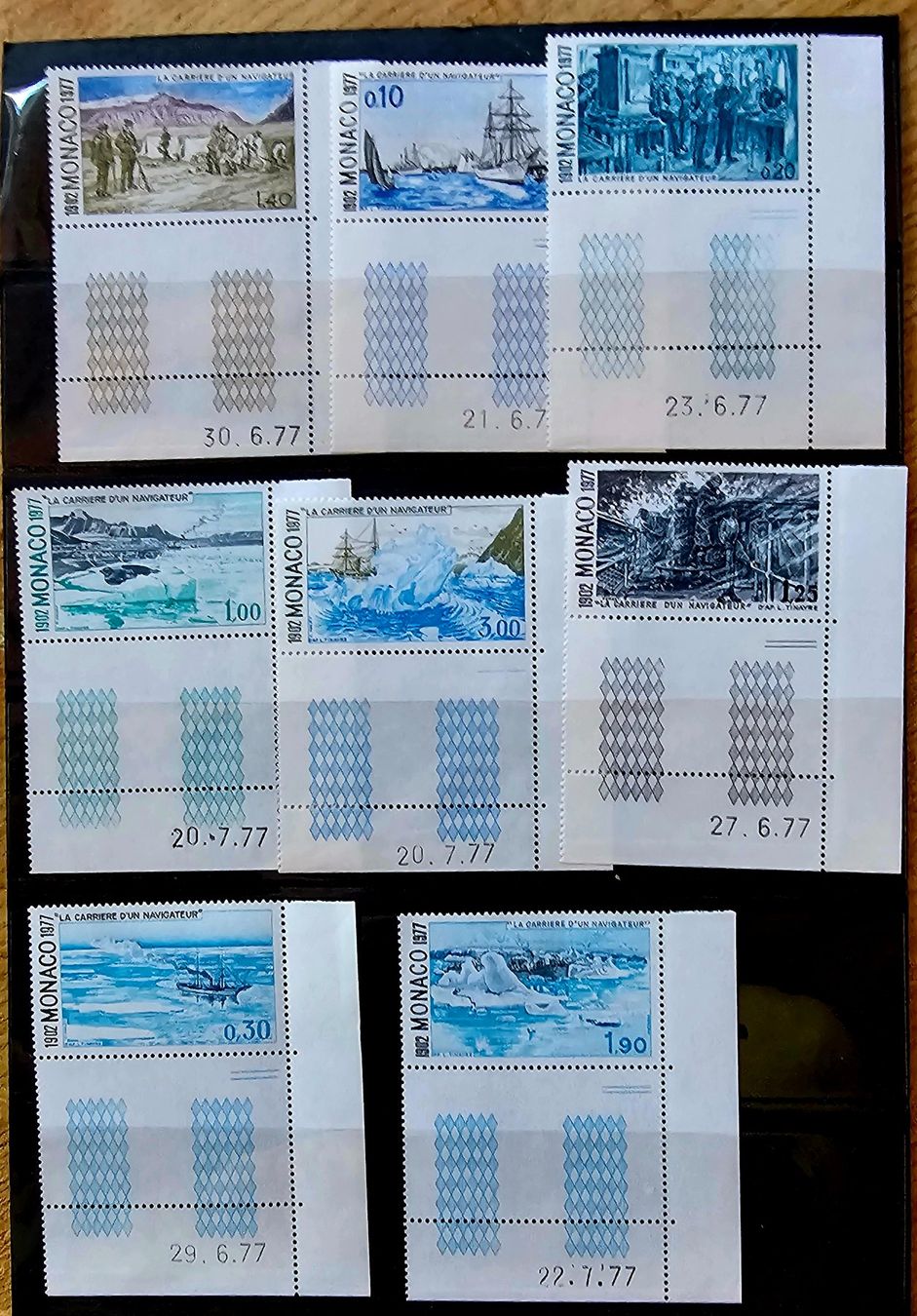 Tutti i francobolli: MONAC coins datés 1977 – Nuovo (secondo la descrizione) da Les Valettes venduto da Nuba1