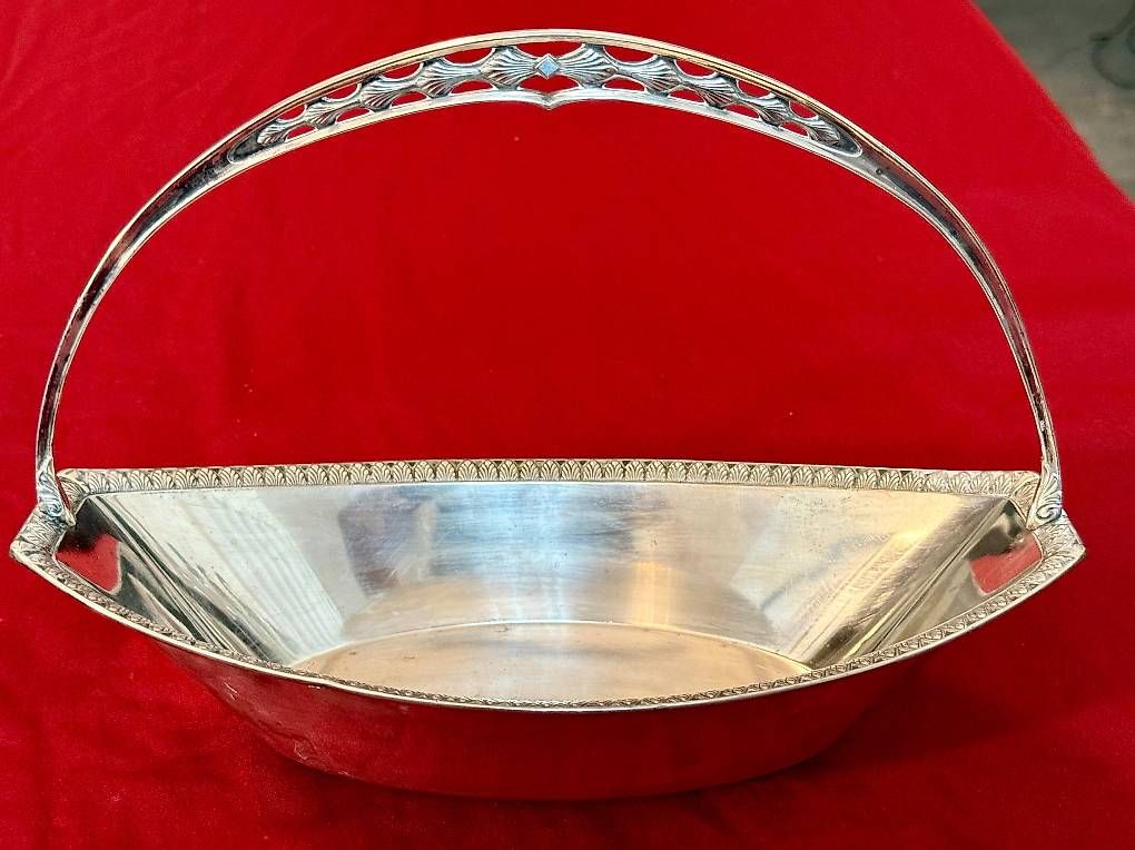 WMF Schalen: Schale in Korbform von WMF versilbert 1910-1925 Jugendstil – Gebraucht aus Fahrwangen von Dirk.Gerlach 2