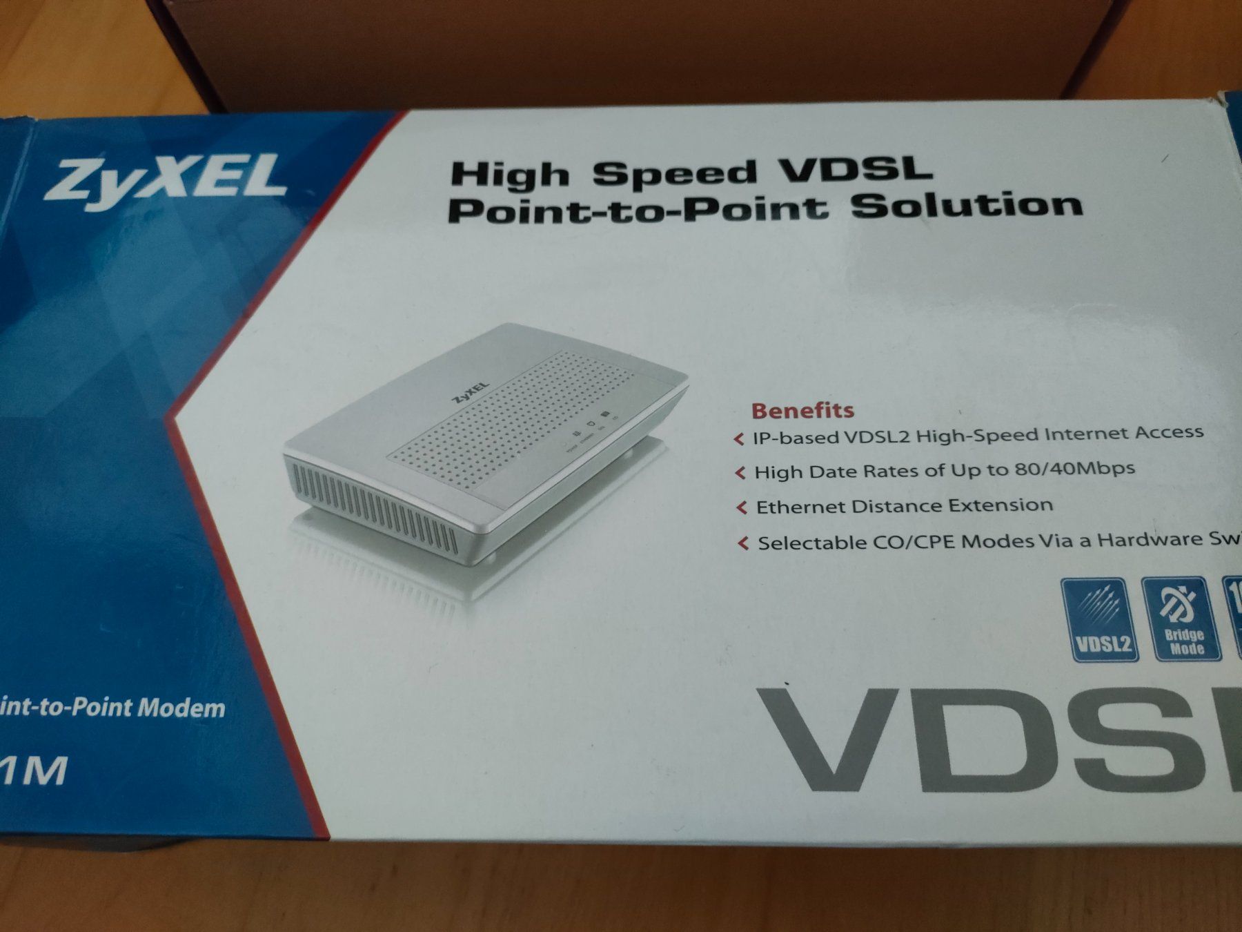 Zyxel Modems & Router: ZYXEL VDSL Point -to-Point Modem – Neu und originalverpackt aus zürich von