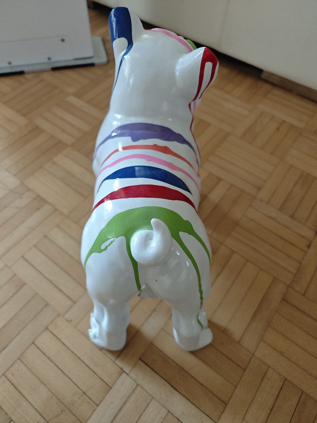 Statuette: Bunte Bulldogge Dekofigur – Usato da Meilen venduto da Kaiapoi 3