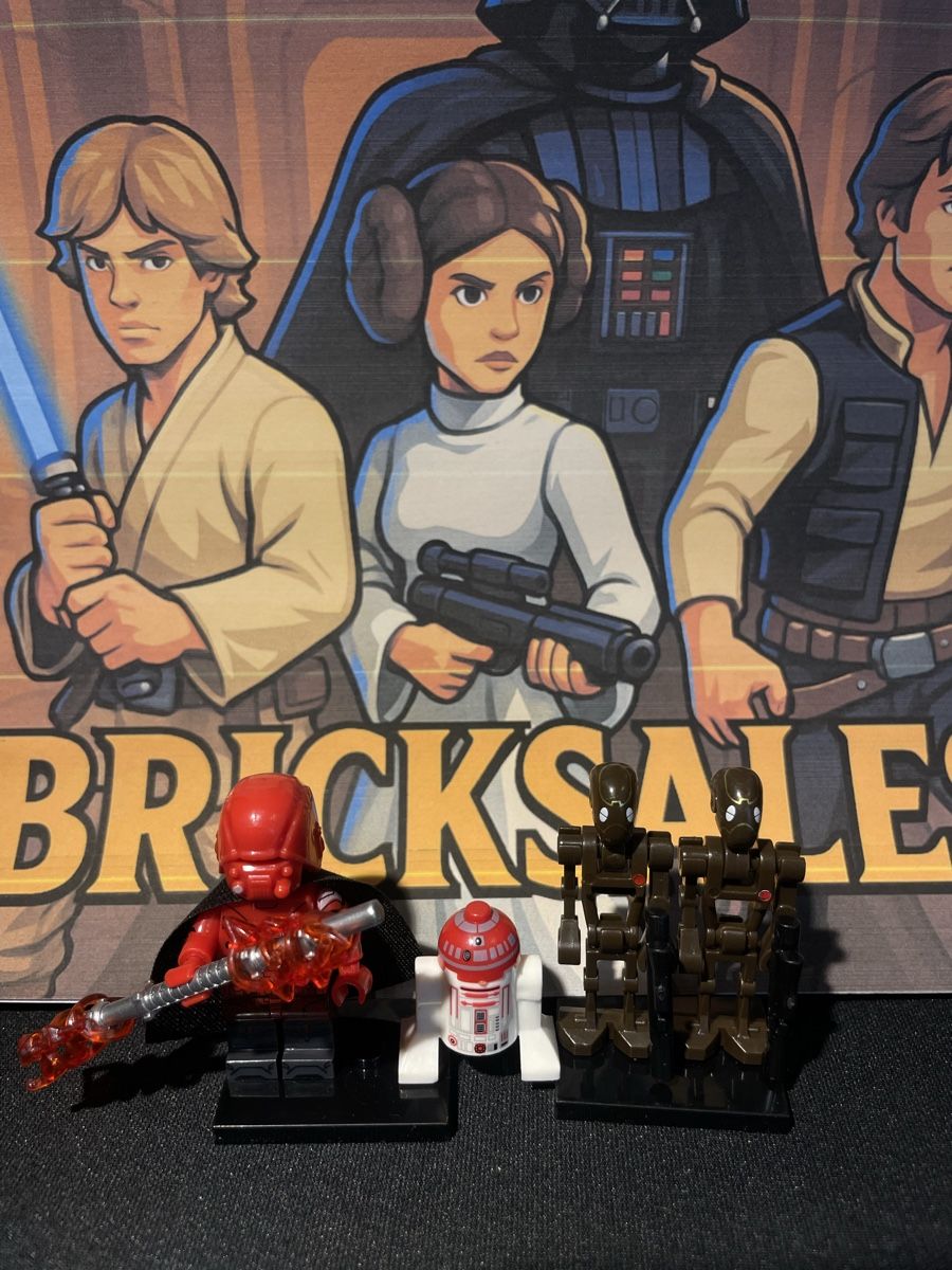 Star Wars Statuette: Star Wars HK 87 Assassin Droid 2x Droid Figur Lego-Komp. – Nuovo (secondo la descrizione) da Zufikon venduto da BrickSales