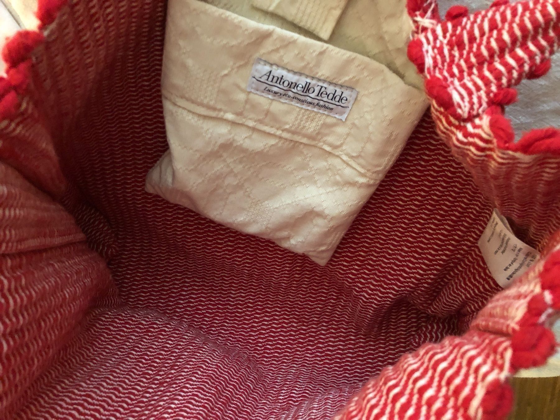 Borse da donna: Antonello Tedde Shopper Cotton rot – Nuovo (secondo la descrizione) da Zürich venduto da pj_pry_to 5