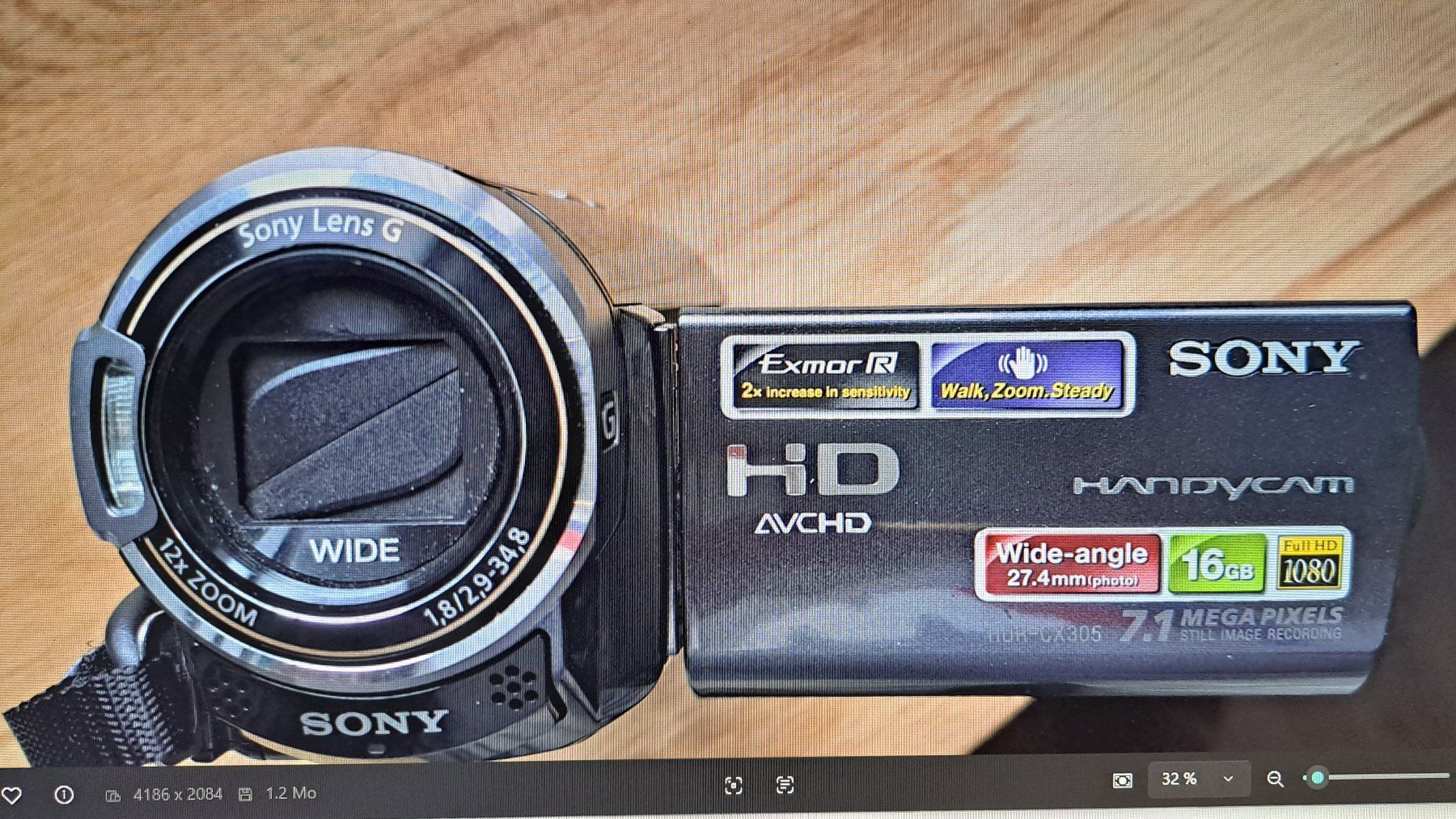 Sony Videocamere: Camescope SONY HDR CX 305 – Usato da NIEDERHASLI venduto da den_s5d5 3